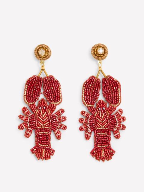 BODEN Novelty Beaded Earrings-Lobster