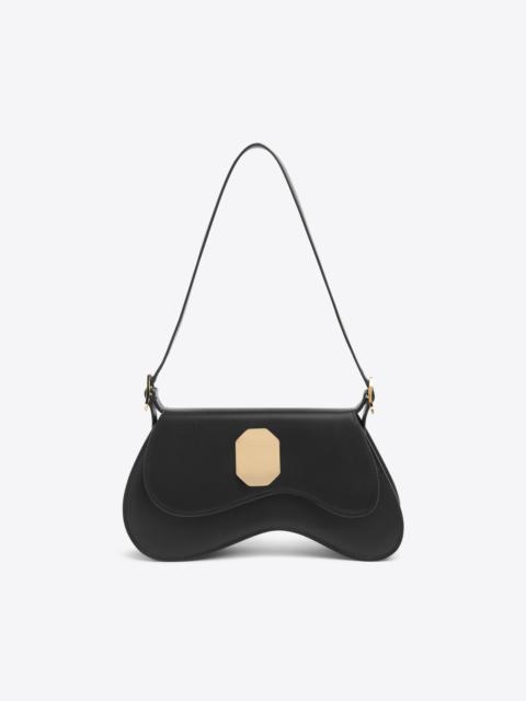MALONE SOULIERS Divine Black Leather Shoulder Bag