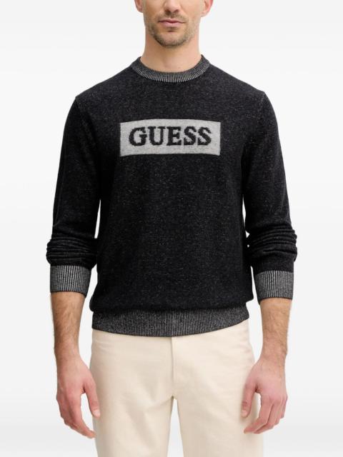 GUESS USA logo-embellishment sweater