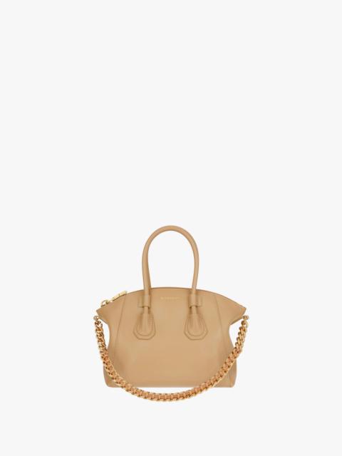 Givenchy MINI ANTIGONA SPORT BAG IN LEATHER WITH CHAIN