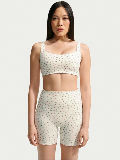 Nike NikeSKIMS Matte Women's Printed Scoop Neck Bra