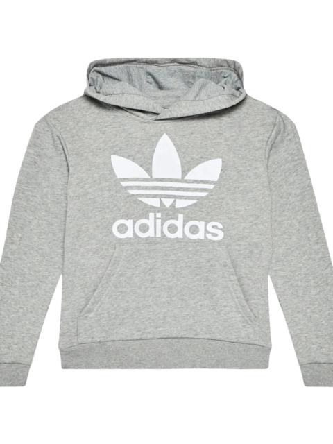 adidas Originals Trefoil Hoodie GS "Medium Grey Heather / White" GE1979