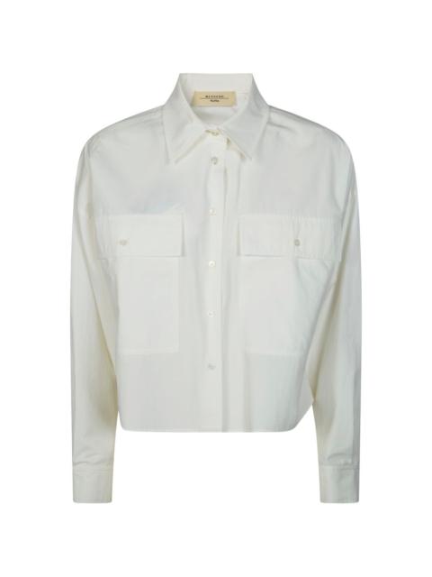 WEEKEND Max Mara asymmetrical cotton shirt