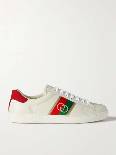 GUCCI 남자 에이스 스니커와 연동 G