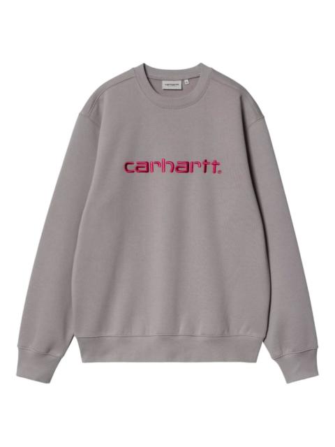 Carhartt logo-embroidered sweatshirt