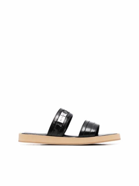 BY FAR Easy leather sandals