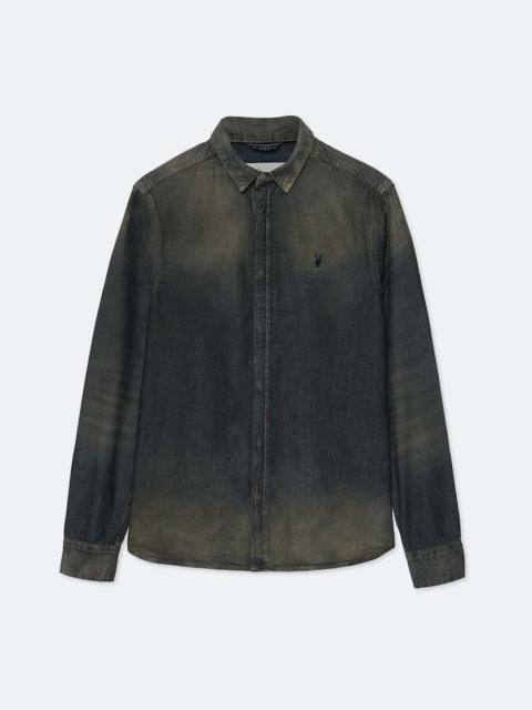 ALLSAINTS GLEASON DENIM SHIRT