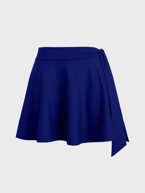 Women Bikini Skirt Solid