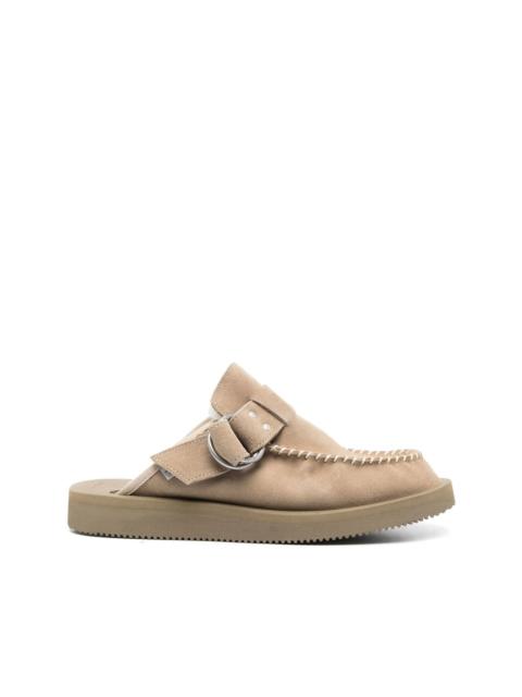 Lemi-Mab shearling-lined slippers