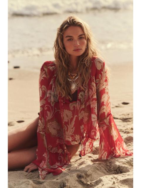 FREE PEOPLE Milo Printed Blouse