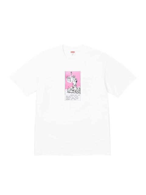 Supreme Supreme White Liberty T-Shirt