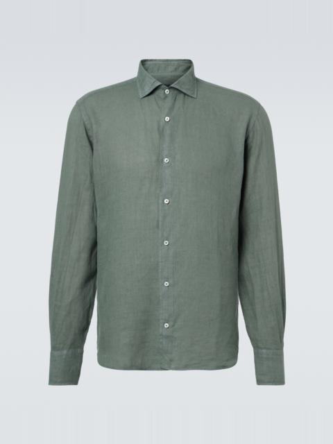 FEDELI Nick linen shirt