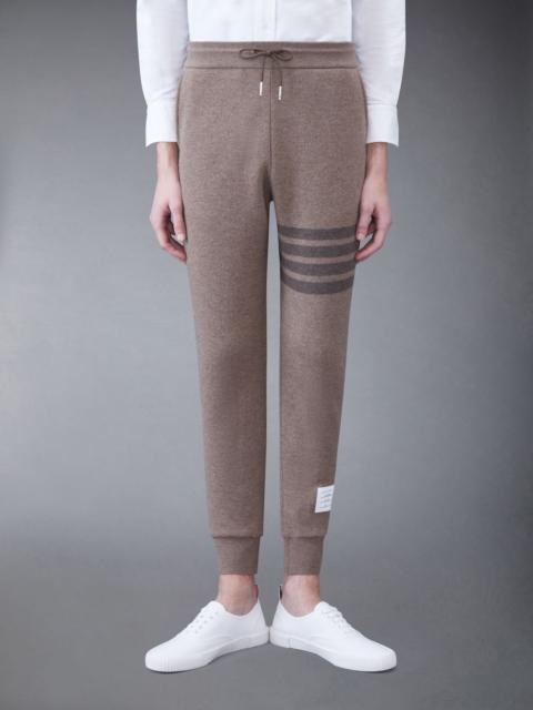 Thom Browne Wool Loopback 4-Bar Sweatpants