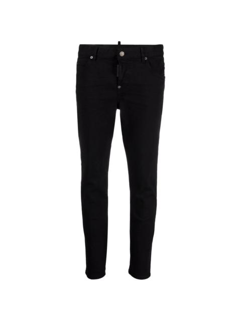 DSQUARED2 logo-patch denim jeans