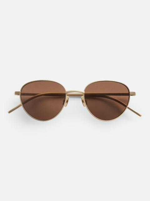 Bottega Veneta BV1966S Intrecciato Panthos Sunglasses