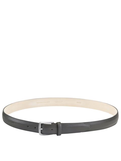 Longchamp Végétal Men's belt Grey - Leather