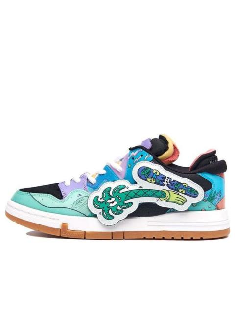 Li-Ning LI-NING x Steven Harrington WEIWU PRO Artist Dual Velcro Patches Blue/Green/Black AECR053-1