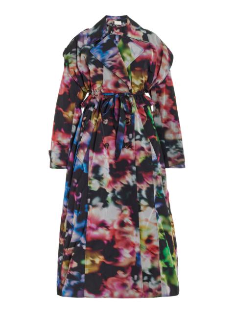 Sigrid Printed Trench Coat multi