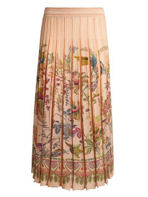 Etro Knee-Length Knit Skirt