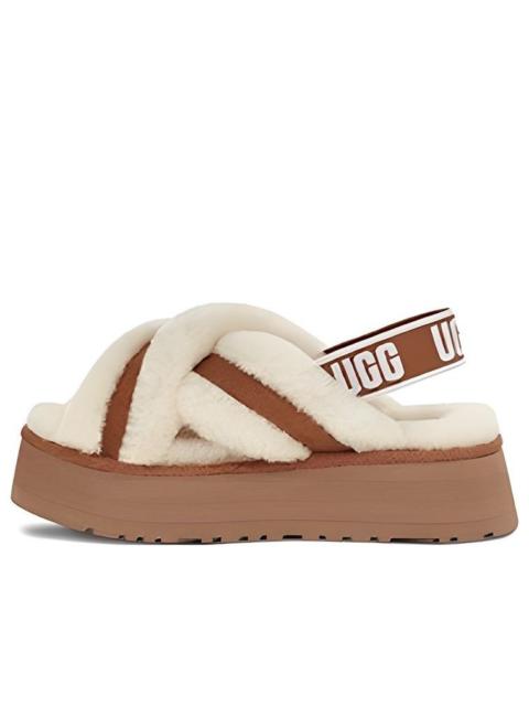 UGG (WMNS) UGG Disco Cross Slides 'Chestnut' 1121550-CHE