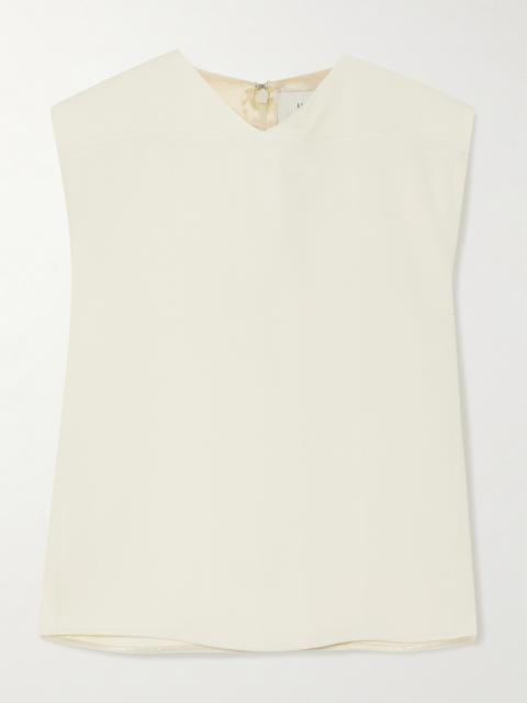 Loulou de Saison Daika Cropped Twill Tank