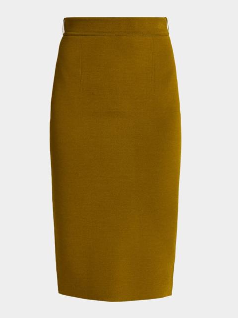 TOM FORD Olivinegr Pencil Skirt