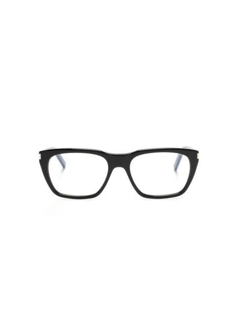 SL598 square-frame glasses