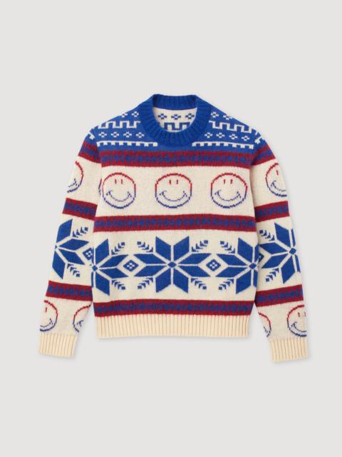 Sandro Smiley sweater
