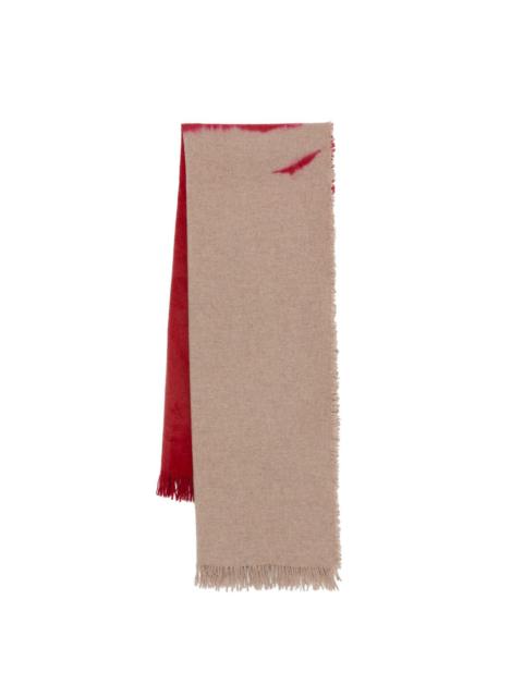 two-tone scarf