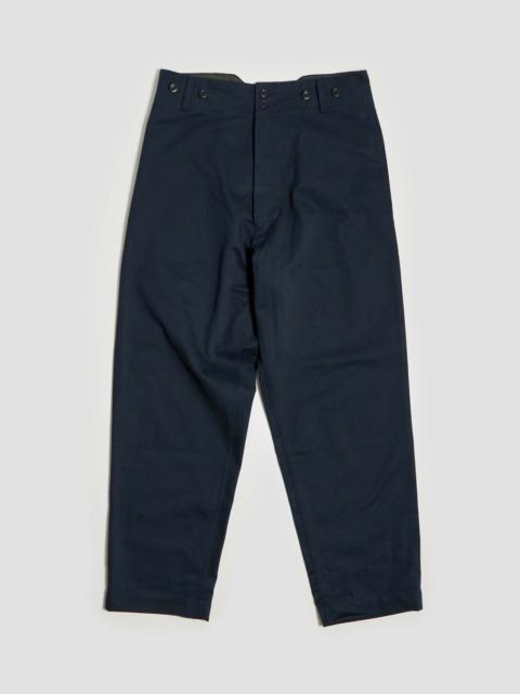Nigel Cabourn Farm Pant In Dark Navy