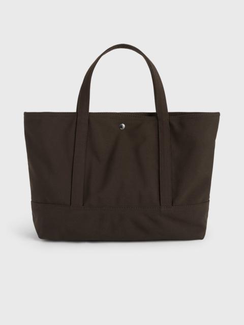 TOTEME Beach tote dark brown