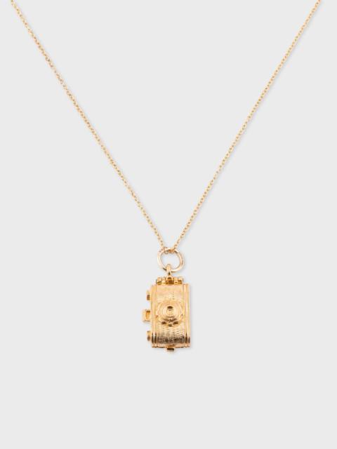 Paul Smith Gold Vintage 'Camera' Necklace