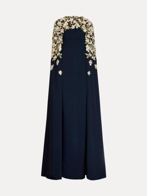 FLORAL SEQUIN EMBROIDERED CAFTAN