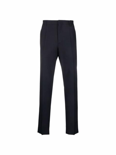 wool-blend tailored trousers