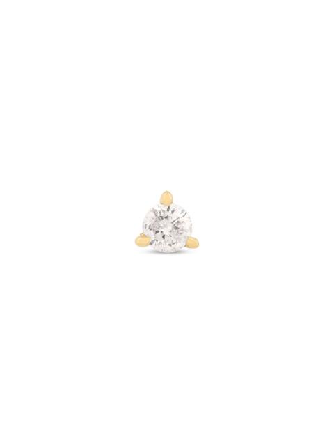 STONE AND STRAND Tiny Diamond Stud