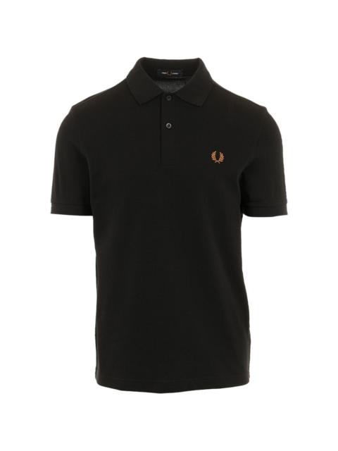 Fred Perry logo-embroidery polo shirt