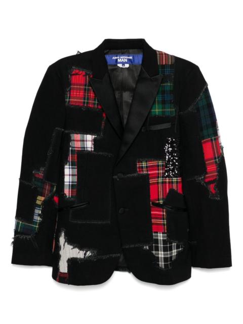 Junya Watanabe MAN patchwork blazer