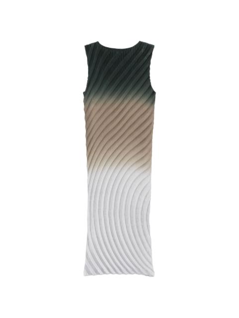 ISSEY MIYAKE Nuance Pleats midi dress