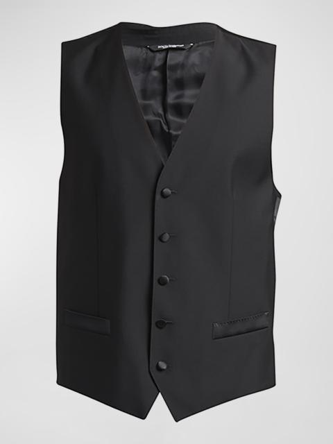 Dolce & Gabbana Men's Martini Two-Piece Tuxedo with Vest