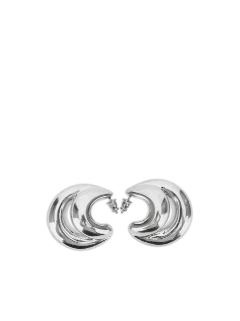 PANCONESI D crescent-shaped earrings