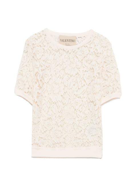 Valentino lace knitwear