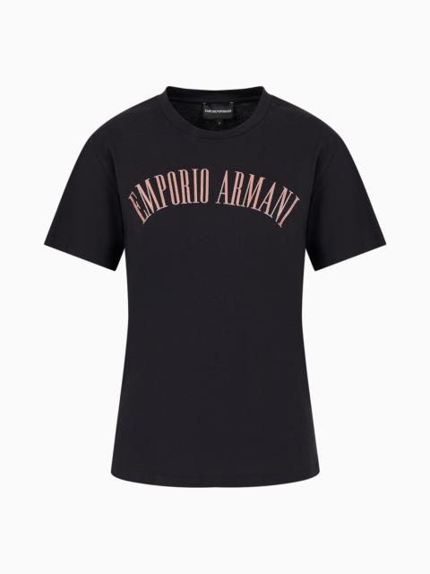 ASV organic jersey T-shirt with glitter logo