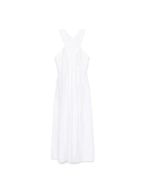 Sandro crossover-detail maxi dress