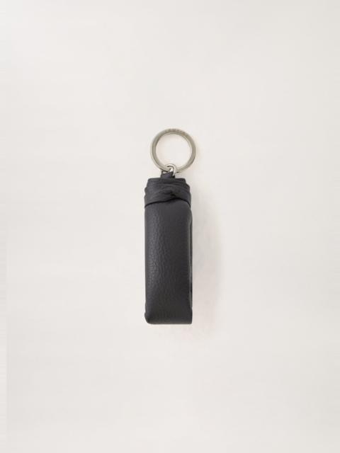 Lemaire WADDED KEY HOLDER
SOFT GRAINED LEATHER