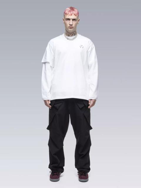 ACRONYM S29-PR-A 100% Organic Cotton Long Sleeve T-shirt White