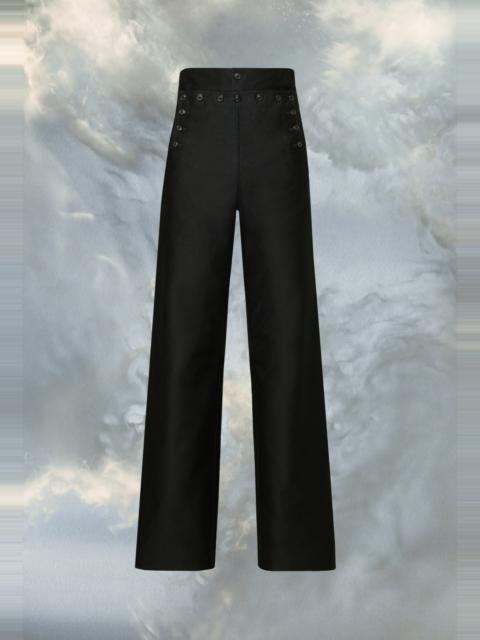 Maison Margiela Satin cotton trousers