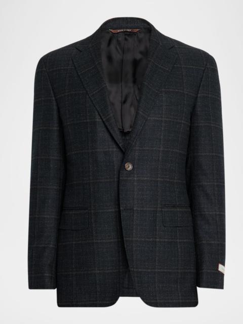 Canali Men's Plaid Sport Coat