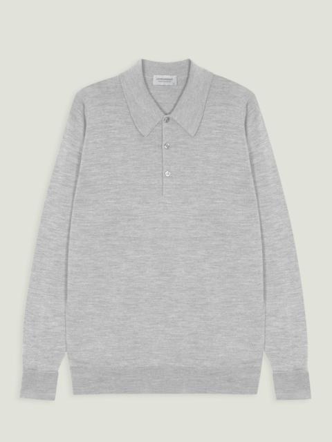 JOHN SMEDLEY Dorset Extra Fine Merino Wool Polo Shirt