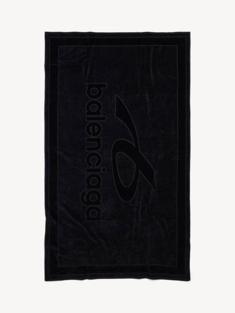 BALENCIAGA Men's Techwear Towel in Black