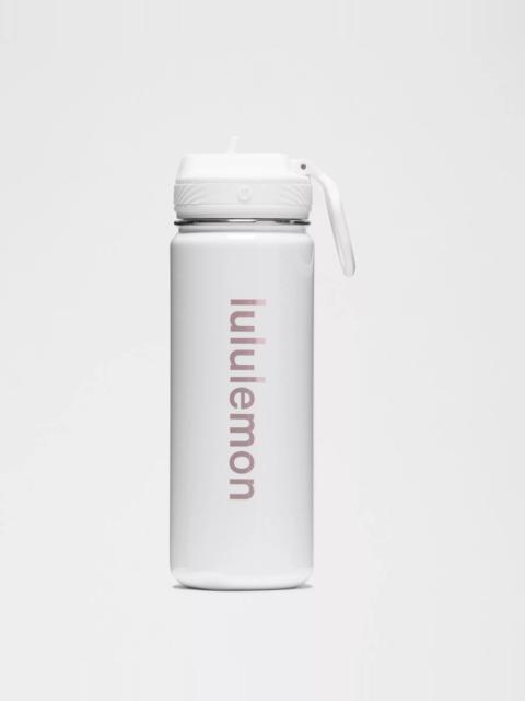 lululemon Back to Life Sport Bottle 18oz Straw Lid *Shine
